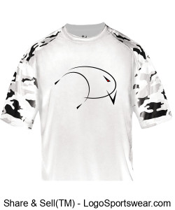 Digital T-Shirt - Bass Fishing Addictions Design Zoom